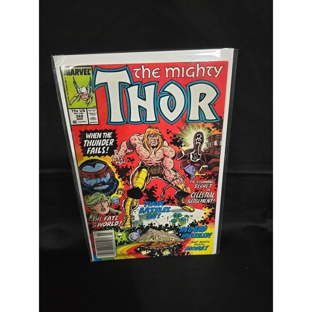 Sealed The Mighty Thor #389 Marvel 1988 FN/VF
